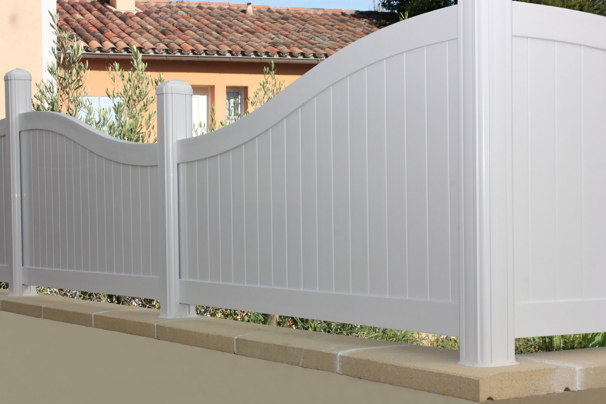 Cloture en PVC 2